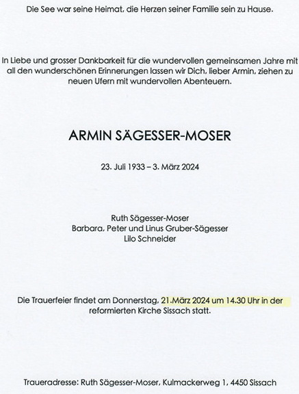 Sägesser Armin