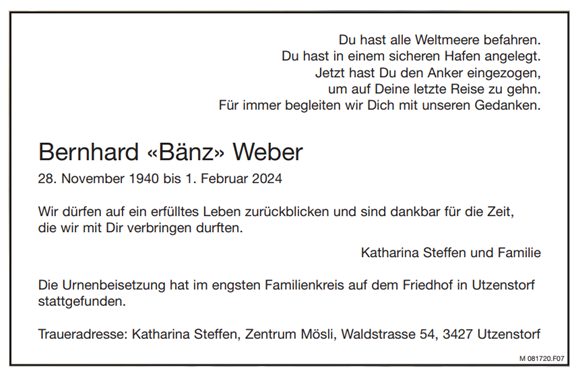 Weber Bernhard